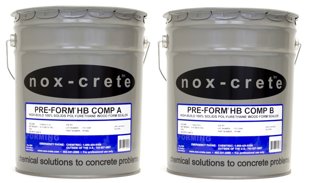 Nox-Crete Pre-Form HB (non-stock)